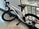 喜德盛26款黑客350黑客380山地车自行车成人21速铝合金男士女生学生上班 黑客380白黑色【2026升级款】 26寸x17寸身高165-180cm 实拍图