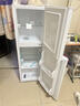 HYUNDAI（韩国现代） 小冰箱 冰箱小型双开门 迷你双门家用宿舍租房冷藏冷冻电冰箱节能省电 118L白【行业热卖+店铺热卖】 实拍图