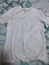 七匹狼【100%棉】短袖男士纯棉T恤跑步运动透气全棉小白t家居吸汗衫 实拍图