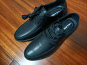 木林森（MULINSEN）男鞋商务皮鞋简约日常休闲单鞋 黑色 40码 SL67341 实拍图