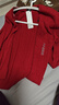 优衣库女装纽花圆领针织开衫/毛衣外套空调衫通勤秋冬新款481477 16 红色 XL 实拍图