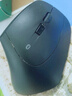 山业中手无线蓝牙双模鼠标 人体工学垂直竖握 静音办公游戏吃鸡 充电式 蓝光LED 多档DPI 6键 磨砂黑色 实拍图
