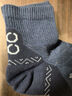 ZEAL WOOD椰碳跑步训练功能袜透气干爽徒步袜运动健身袜PRO升级款 深蓝中筒袜 M(39-42) 实拍图