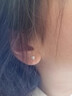蔓笙999足银如意结耳钉女养耳洞耳环2025新款螺丝拧设计感耳骨钉耳饰 小号如意耳钉【999足银】一对 实拍图