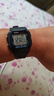 卡西欧（CASIO）小方块系列防水户外运动电子学生表男士手表情人节礼物送男友 W-800H-1A 实拍图