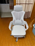 锦汐 电脑椅家用办公椅子靠背人体工学椅学习转椅老板座椅游戏电竞椅 【可后躺+踏脚+乳胶】白框灰网 实拍图