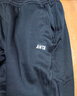 安踏（ANTA）男裤休闲运动裤卫裤男秋冬季加绒加厚保暖跑步休闲裤男士长裤子 【字母logo款-平口】基础黑7304-3 XL /180 实拍图