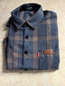 花花公子（PLAYBOY）长袖衬衫男宽松秋冬季潮流格子衬衫男士休闲衬衣外套 黄色 XL 实拍图