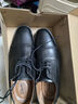 Clarks其乐泰顿系列男士德比鞋布洛克正装商务舒适皮鞋男 黑色 261103098 Tilden Cap 39.5 实拍图