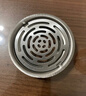 沛艺304不锈钢防臭地漏盖板老式地漏改造翻新防虫防味地漏芯下水道盖 304升级防臭地漏盖-圆形8.0cm 实拍图