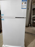 新飞（Frestec）小冰箱 冰箱小型双开门 迷你双门家用宿舍租房冷藏冷冻电冰箱节能省电 66L白【店铺热卖+一级能效】 实拍图