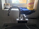 志高（CHIGO）电热水龙头 快热加热热水小厨宝 即热式电热水器 速热水龙头 送漏保 侧进水ZG-ZS815-1 实拍图