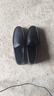 森达皮鞋男上班通勤一脚蹬乐福鞋商务正装鞋 黑色 42 实拍图