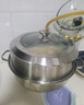 美厨（maxcook）蒸锅汤锅火锅 304不锈钢36cm单层汤蒸锅 大口径加厚复底MCZ7164 实拍图