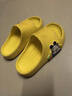 巴布豆儿童拖鞋男女童宝宝软底居家浴室夏季凉拖鞋 黄色 190码 实拍图