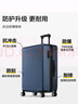 爱华仕行李箱20英寸男小型拉杆箱女万向轮登机箱旅行密码箱6669海军蓝 实拍图