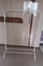 比新晾衣架落地衣架挂衣晾衣杆卧室晒衣架可置物加粗加厚管BX-L5201W 实拍图