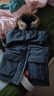 京东京造【进口极寒95鹅绒服】羽绒服男外套女冬季新款中长款 灰色 M 实拍图
