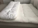 南极人（Nanjiren）羊羔绒床垫软褥子加厚加绒保暖冬季单人学生宿舍租房榻榻米垫被 XY-灰色【加绒加厚 拒绝寒冷】 90*200cm 实拍图