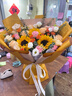 馨仪鲜花速递玫瑰向日葵康乃馨花束生日礼物全国同城配送 向日葵玫瑰混搭花束 实拍图