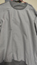 骆驼（CAMEL）长袖圆领套头卫衣男宽松休闲运动打底衫 J13CAYL6063 中花灰 XXXL 实拍图
