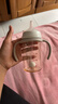 贝亲（Pigeon）自然离乳 PPSU重力球吸管双把手奶瓶 240mL  6月+ AA252 实拍图