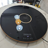 富得莱 饭菜保温板 加热菜板 暖菜板2025新款 圆形家用智能多功能带火锅电磁炉 自动恒温餐桌旋转盘神器 触控黑88cm电动旋转电磁炉火锅 实拍图