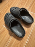 卡骆驰（crocs）经典云朵Clog女沙滩洞洞鞋凉拖鞋206750 206750-001  36  实拍图