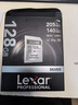 雷克沙（Lexar）128GB SD存储卡 U3 V30 佳能索尼富士尼康相机高速SD卡 读205MB/s 写140MB/s 4K超清录制 SD银卡 实拍图