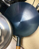 荣事达（Royalstar）章丘手工锻打铁锅圆底老式炒锅无涂层不粘炒菜锅燃气灶无盖32cm 实拍图