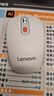 联想（Lenovo）无线蓝牙双模鼠标  便携办公鼠标 人体工程学设计 适用台式机一体机笔记本平板Howard白色 实拍图