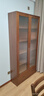 良工实木书柜带门北欧日式落地书架满墙置物架橡木原木书橱学生书房 胡桃色双门1米（高2000mm） 实拍图