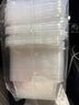 美丽雅一次性饭盒方形1000ml*30套 快餐打包盒大容量食品级便当野餐盒 实拍图
