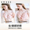 嫚熙（EMXEE）哺乳文胸春秋薄款舒适无痕聚拢前开扣怀孕喂奶哺乳内衣柔雾杏L码 实拍图