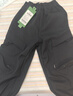 左西童装男童加绒裤子2025新款儿童工装裤冬装保暖长裤潮 黑色 140 实拍图