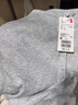 优衣库女装罗纹亨利领T恤/长袖修身短款内搭打底25新款479591 01 乳白色 3XL /170/108C 实拍图