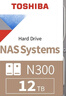 东芝(TOSHIBA)12TB NAS网络存储机械硬盘私有云家庭文件存储7200转 256MB SATA接口 N300系列(HDWG21C) 实拍图