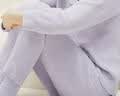 蕉内绒绒500H睡衣男女士5A抗菌半边绒翻领家居服情侣款冬季加厚可外穿 【女士】镁雾紫 L 实拍图