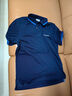 Columbia哥伦比亚春夏男子城市户外旅行野营休闲运动翻领短袖Polo衫 464(轻薄款)藏青 S (170/92A) 实拍图