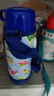 虎牌（TIGER） 保温杯儿童卡通风格双盖带杯套保温保冷500ML儿童水杯 MBO-A05C 蓝色AP 500ml 实拍图