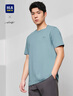 海澜之家（HLA）短袖T恤男款轻商务时尚系列绣花短袖男夏季 【凉感抗菌防螨】浅蓝96 M 170/88A  推荐63-68kg 实拍图