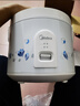 美的（Midea） 微压电饭煲 精铸发热盘大容量简单易控 黑晶内胆家用迷你小电饭锅 1-2-3-5-8人家用商用 5升款 5L 2-8人用 实拍图