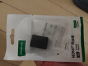 绿联HDMI延长器转接头 母对母高清连接头2.0版 HDMI线对接头直通头串联延长线  黑色 20107 实拍图
