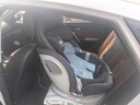 京东京造儿童安全座椅汽车0-6-12岁婴儿宝宝i-Safe双通风 商务舱pro典雅灰 实拍图