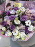 馨仪鲜花速递玫瑰向日葵康乃馨花束生日礼物全国同城配送 紫玫瑰混搭花束 实拍图