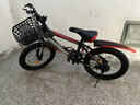 百士盾儿童自行车山地单车6-16岁以上学生减震双碟刹越野中小男女孩赛车 旗舰版单速【辐条轮】黑红色 18寸丨适身高115-135丨 实拍图