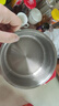 物芯质造316L不锈钢家用蒸蛋碗食品级蒸碗平底蒸蛋专用盅炖盅蒸盅蒸米饭 直角蒸蛋碗 500ml 实拍图