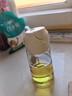 双枪油壶喷油壶 倒油喷油一体食用油玻璃油壶厨房家用不挂油 奶油白 实拍图