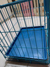 贝初众狗笼小中大型犬狗笼子猫笼带厕所加粗折叠宠物笼子柯基笼幼犬狗笼 蓝色加粗狗笼62*43*53【15斤内】 加固加粗 带厕所双开门 实拍图