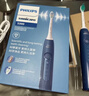 飞利浦（PHILIPS）【肖战推荐】电动牙刷钻石3系 生日礼物 情侣款送男生女友 微泡水流HX5181/02星云蓝 国家补贴 实拍图